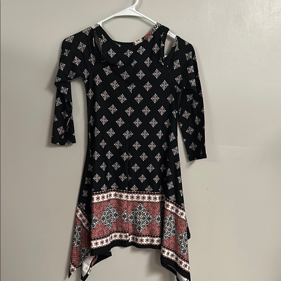 Truth Black and White Fit and Flare Mini Dress - Picture 8 of 8